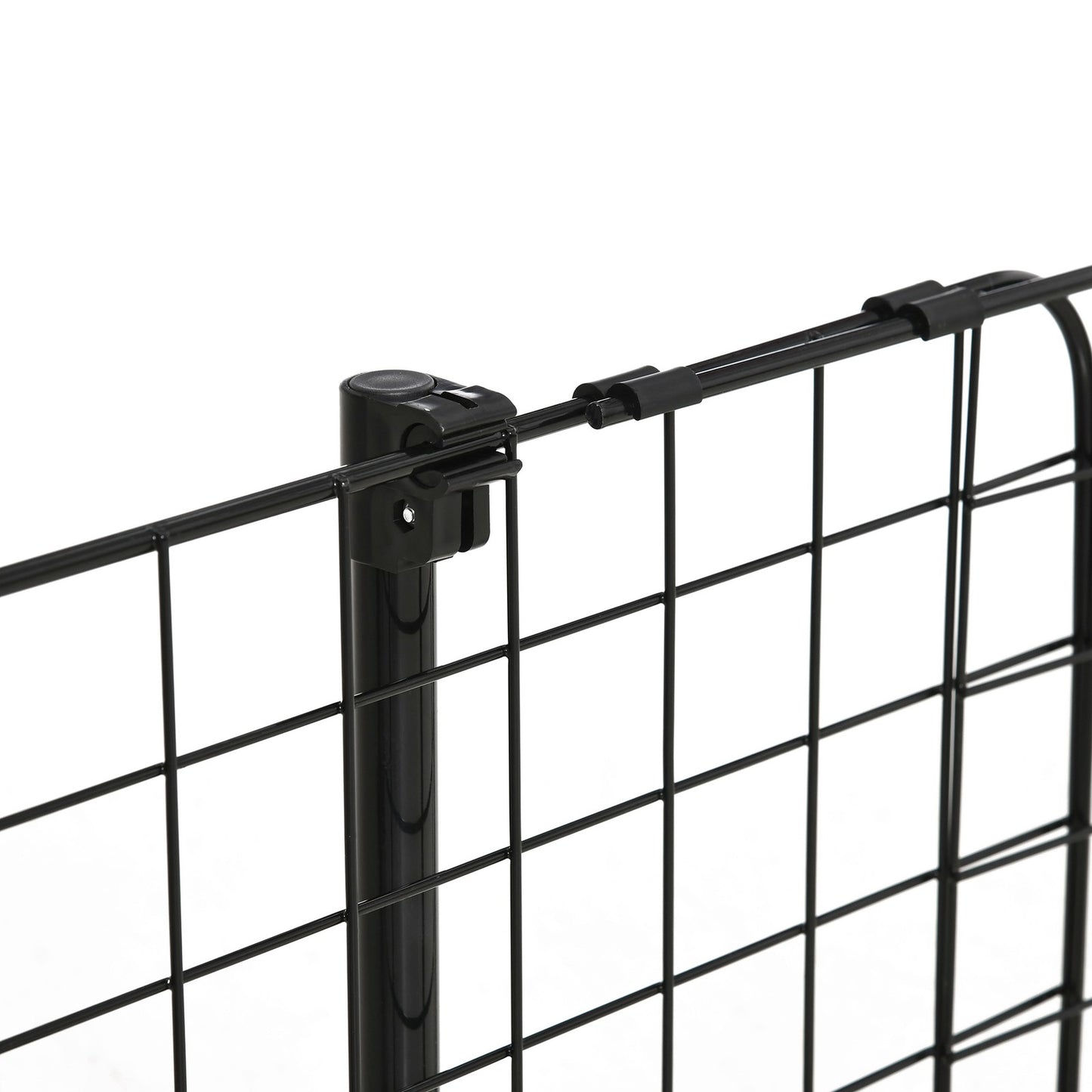 Pawhut Heavy Duty Pet Dog Car Barrier Adjustable Ventilated Mesh Wire Guard