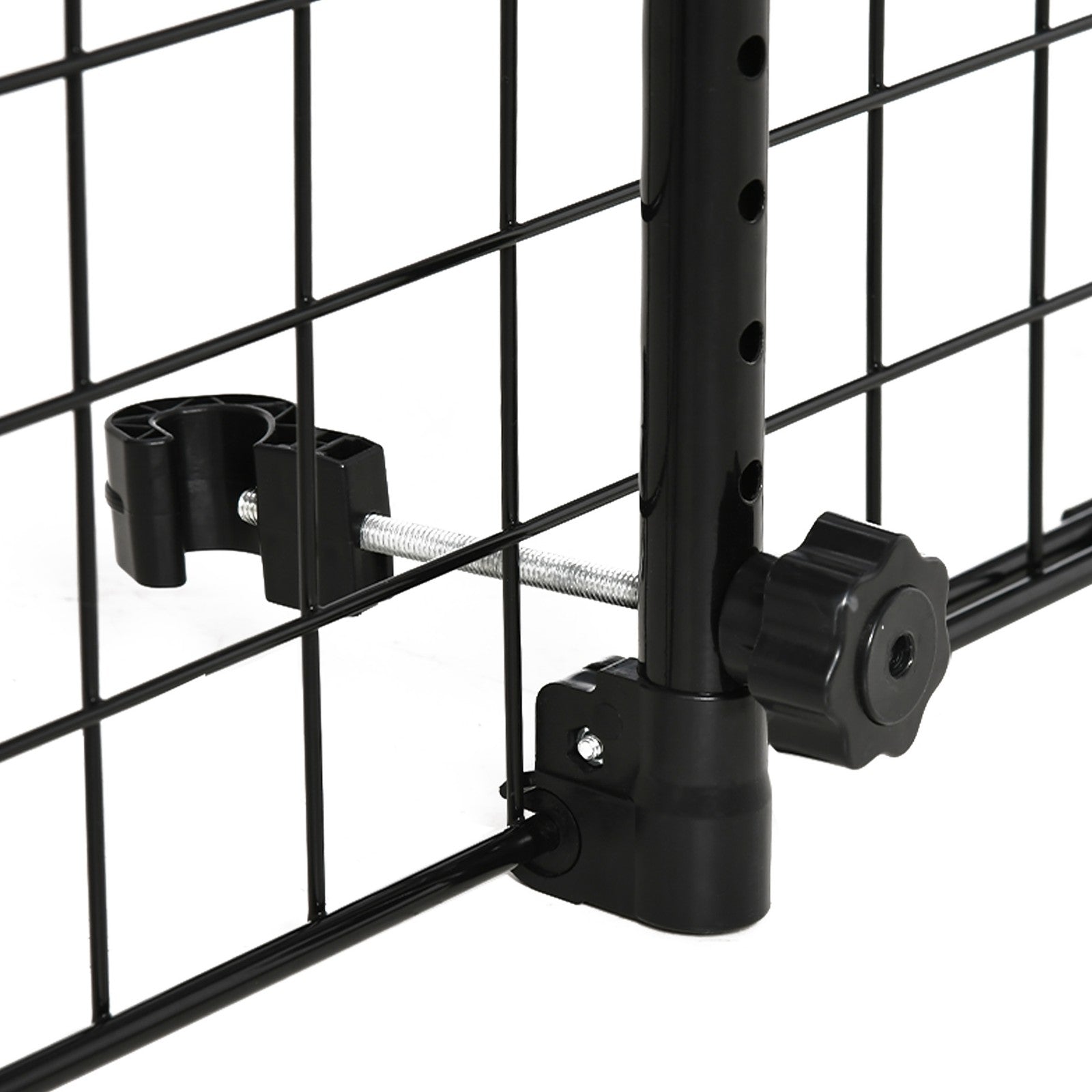Pawhut Heavy Duty Pet Dog Car Barrier Adjustable Ventilated Mesh Wire Guard